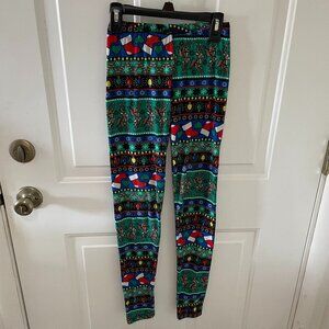 Derek Heart - Christmas Leggings - Small - MUST BE BUNDLED, MARKED DOWN